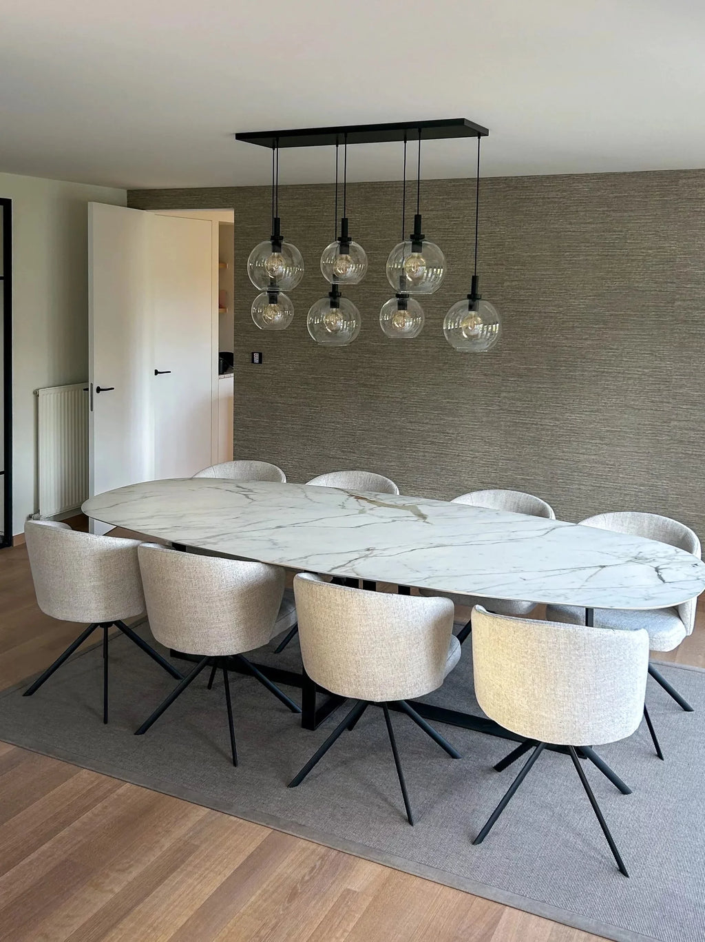 Lazio eetkamerstoel oasis 01 natural