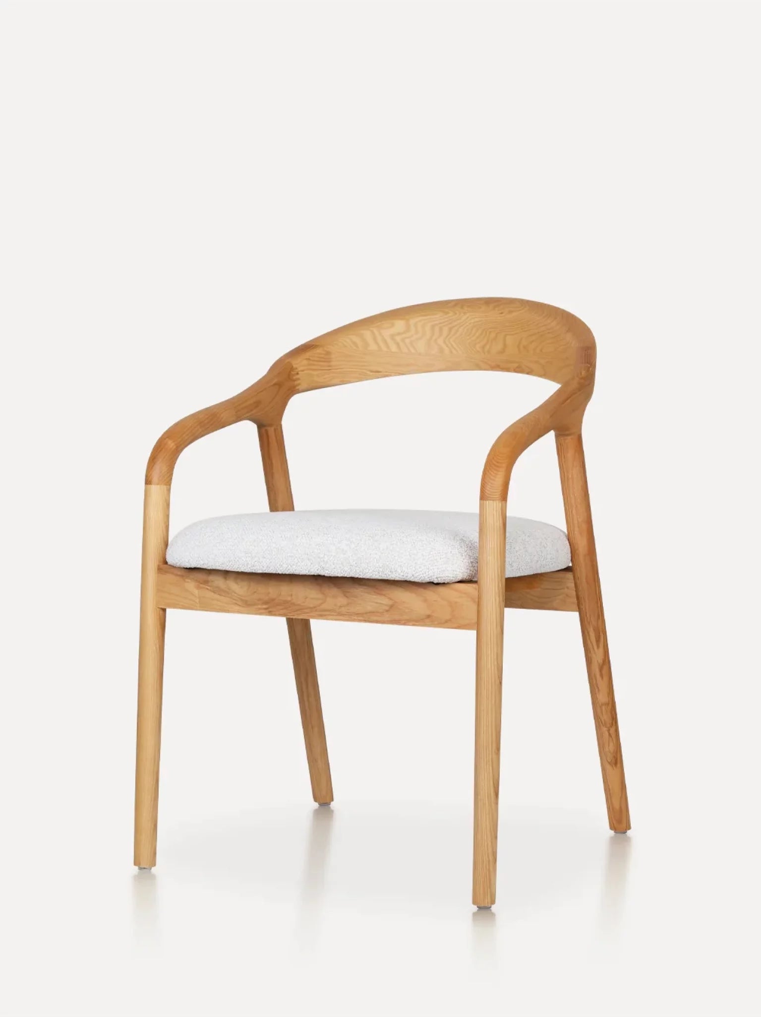 Carlo houten stoel eik / beige