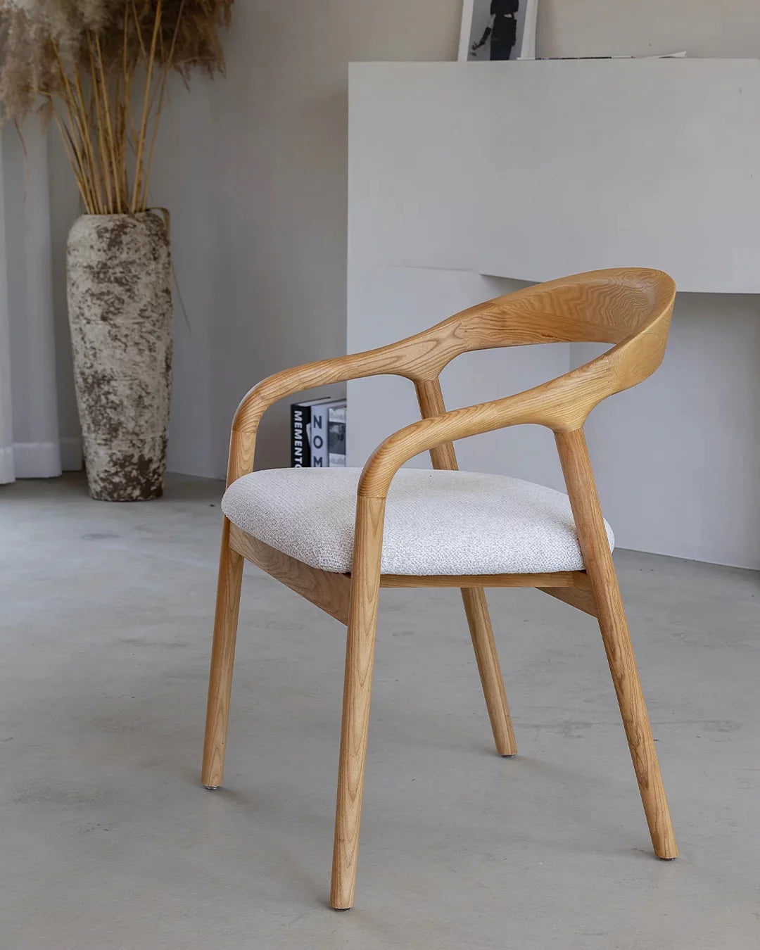 Carlo houten stoel eik / beige