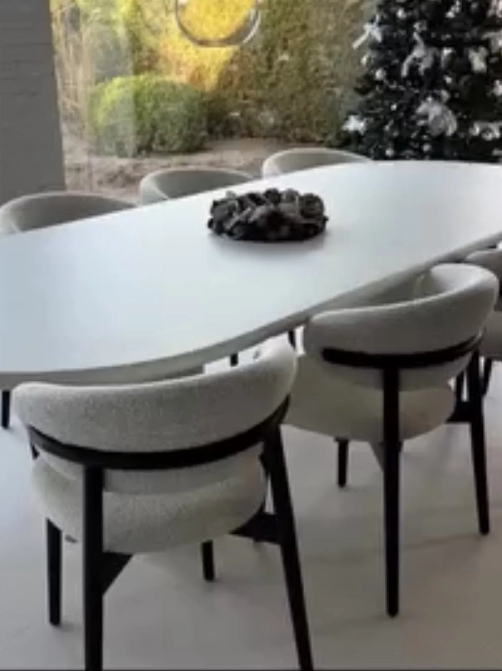 Mortex tafel Kamiel 260 kleur cream