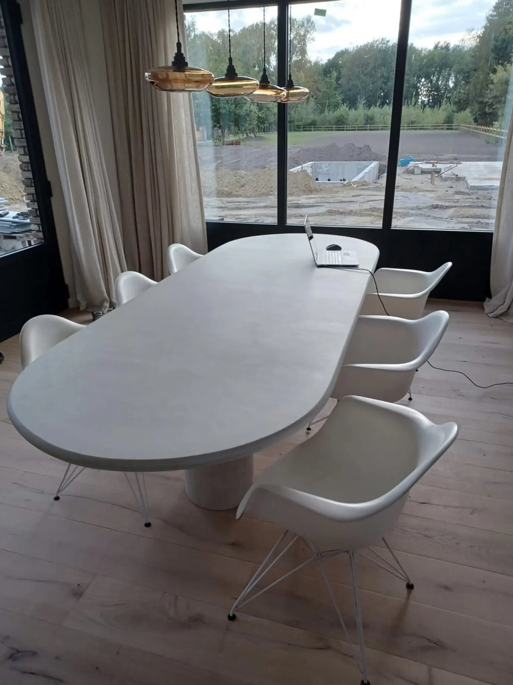Mortex tafel Kamiel 260 kleur cream