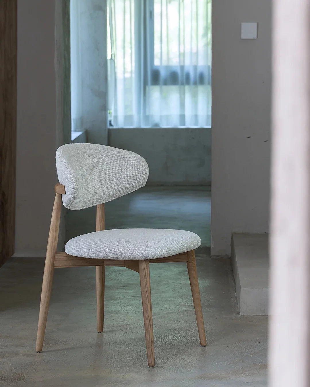 Woody stoel natural eik