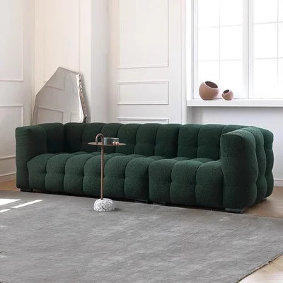 Sofa Bubble Green Bouclé 280