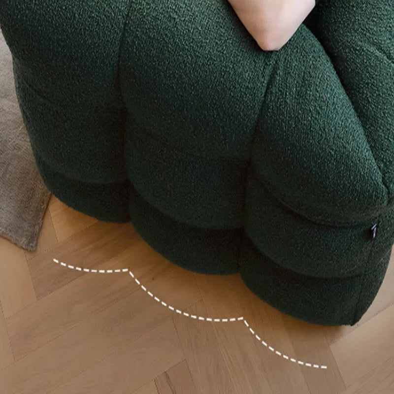 Sofa Bubble Green Bouclé 230