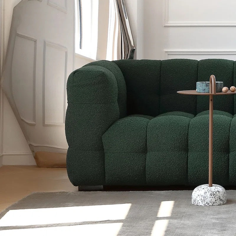 Sofa Bubble Green Bouclé 280