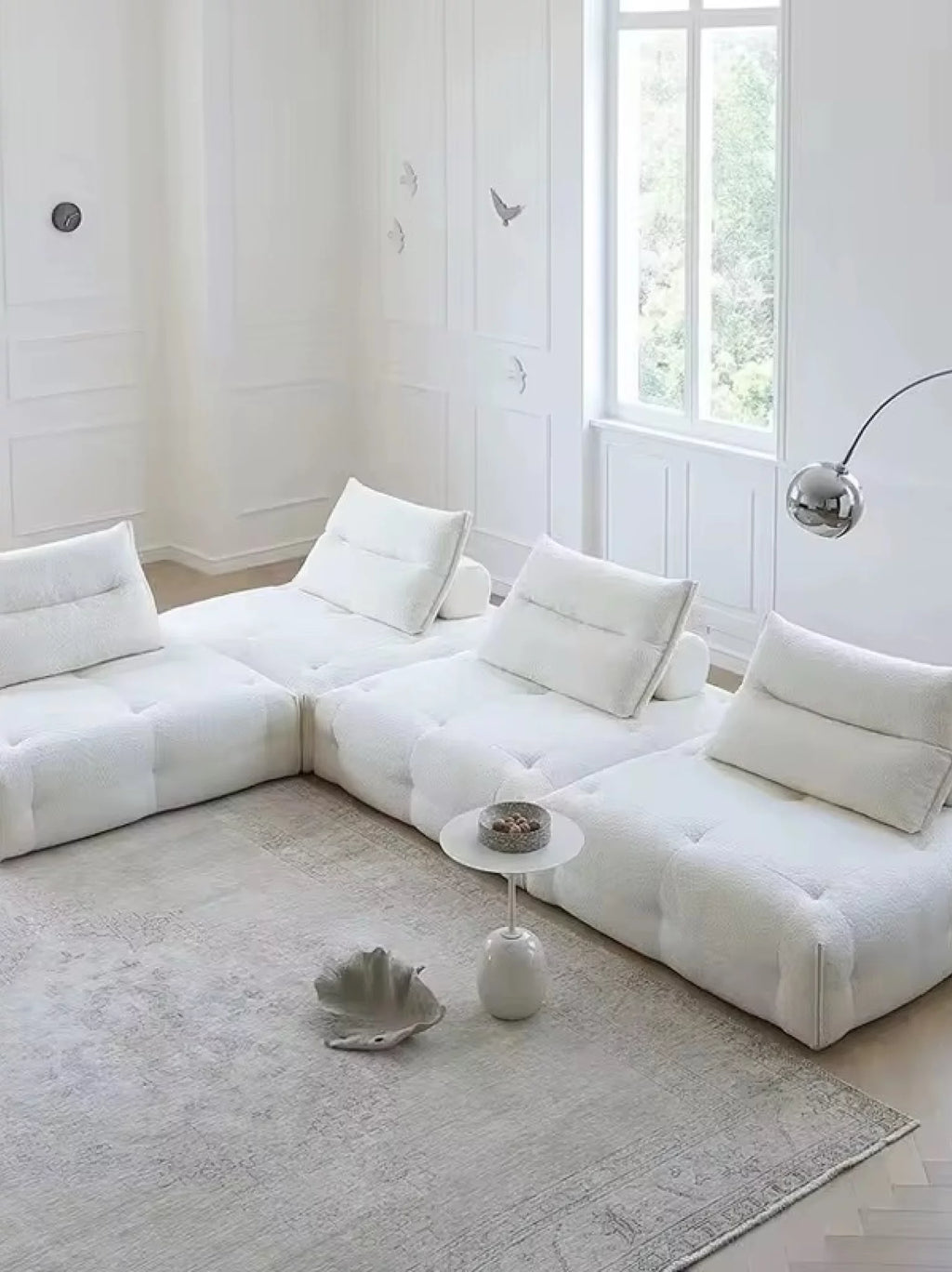 Cube white moduleerbare zetel / sofa / fauteui