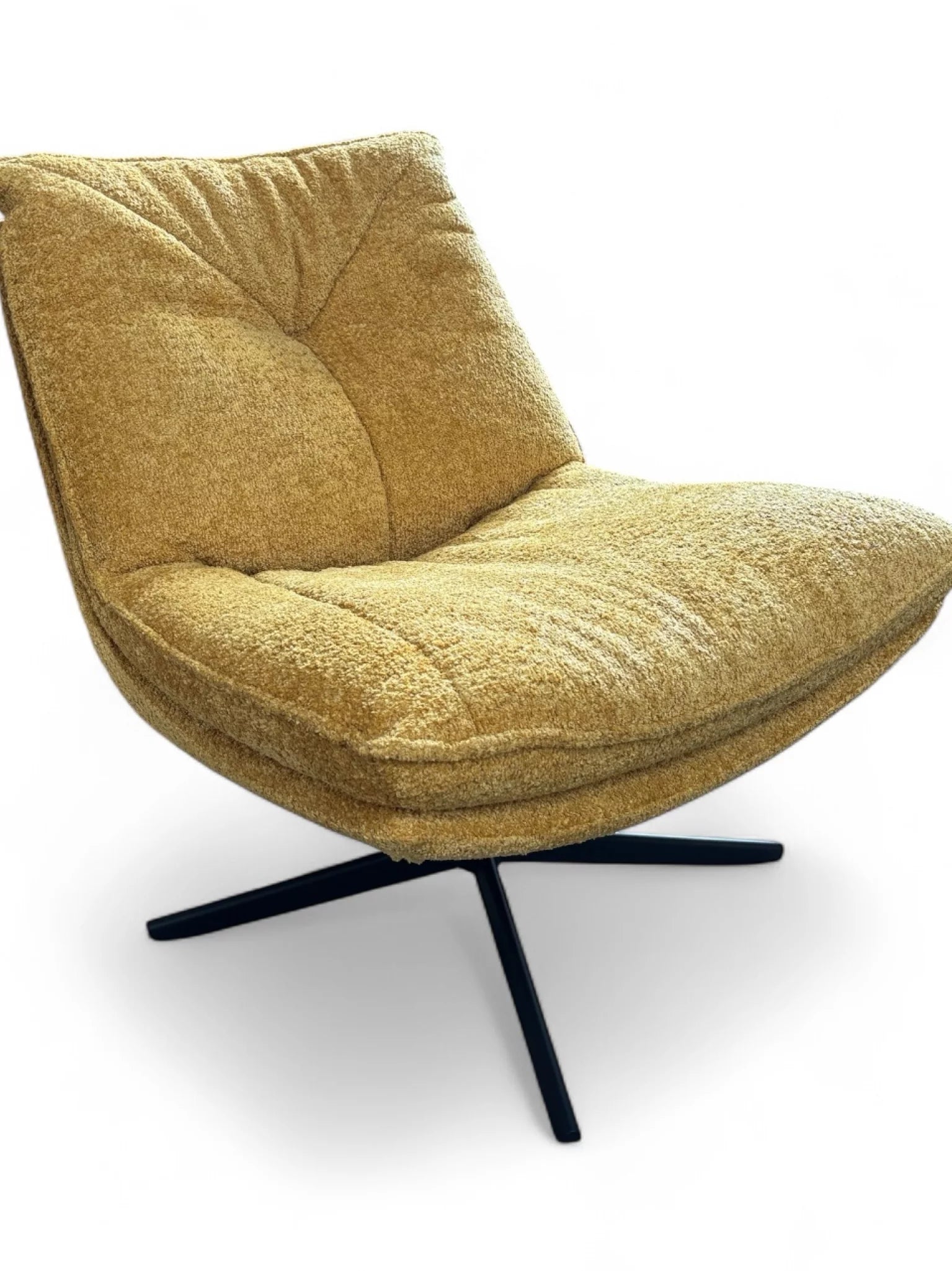 Fauteuil dino met draaivoet kleur pumpkin